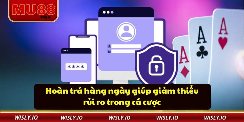 Đăng Ký Mu88 - Bước Đầu Thuận Lợi Để Chinh Phục Mọi Trò Chơi Hoàn trả hàng ngày giúp giảm thiểu rủi ro trong cá cược